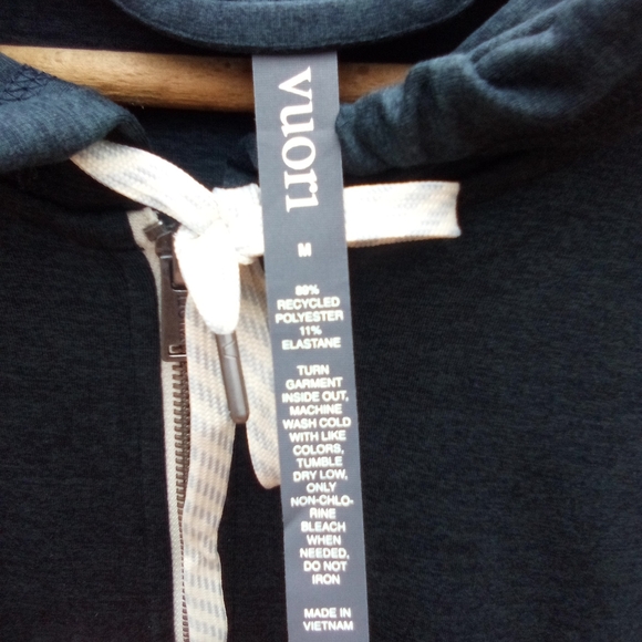 Vuori Halo Performance Hoodie Midnight Heather Women's Medium NWT - Picture 6 of 7